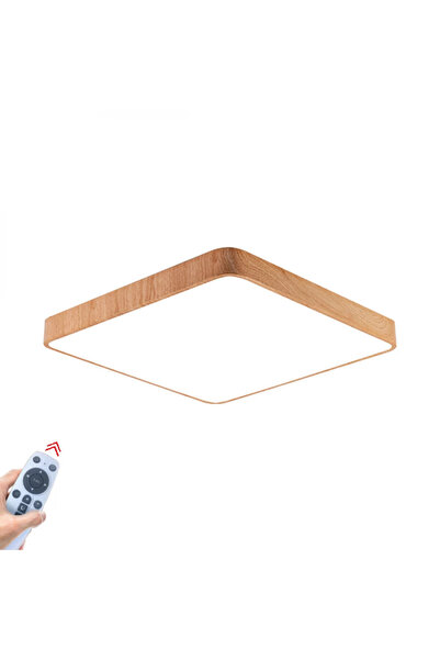 Braytron Lampă de tavan LED Blade BR-BH16-05297, pătrată, control de la dista...