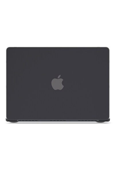 NOA Carcasa de protectie pentru MacBook Air 13 inch M2 2022, Smoke Black