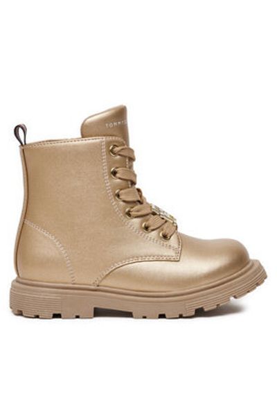 Tommy Hilfiger Girls Ankle Boots T1A5-33562-0376341 Gold