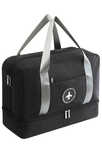 Aku Travel or Sports Handbag, with Shoe Compartment, Waterproof, for Travel, ...