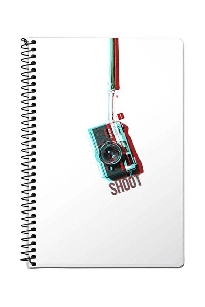 Stylizedd دفتر ملاحظات حلزوني متعدد الألوان مقاس A5