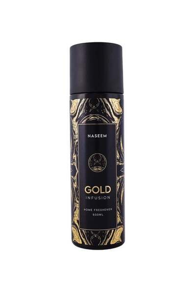 Naseem Gold Infusion Air Freshener - Long-Lasting Fragrance for Home, Office, or Car 500ml