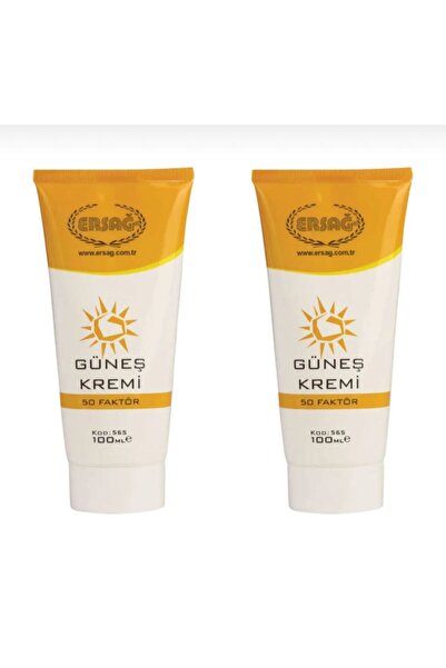 Ersağ كريم الشمس 50 فاكتور 100 مل