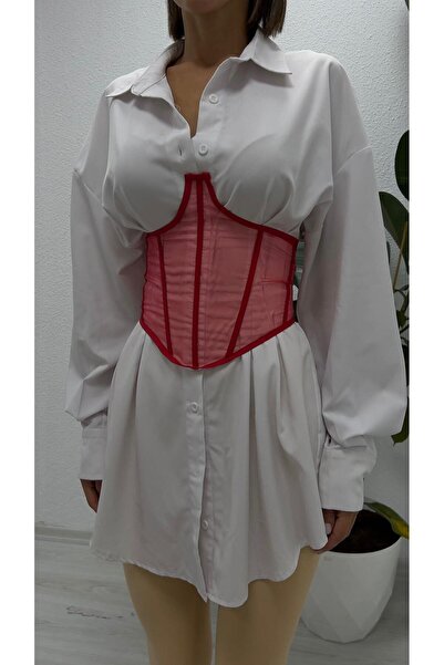 Bikini Mayokini Dünyası Corsetta Waist Accessory - Red