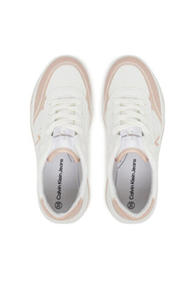 Calvin Klein Jeans Teniși pentru fete V3A9-82020-1355X134 Alb