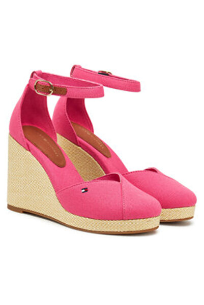 Tommy Hilfiger Women's FW0FW08494 Pink Brogues