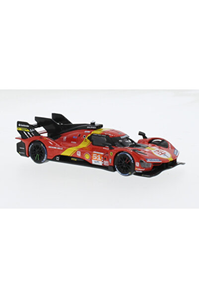 Bburago Collection Macheta auto Ferrari 499P, 24h Le Mans, 2023, Ferrari AF C...