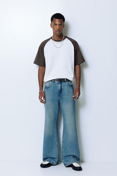 Pull & Bear Short raglan sleeve T-shirt