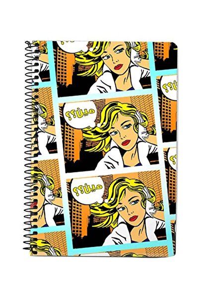 Stylizedd Meen A5 Spiral Notebook Multicolour