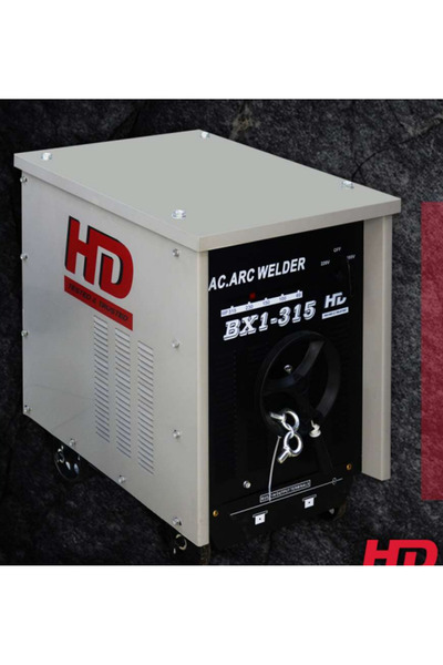 HD BX1-315 رمادي (220 فولت/380 فولت، 50/60 هرتز) لحام معدني بسمك 8 مم