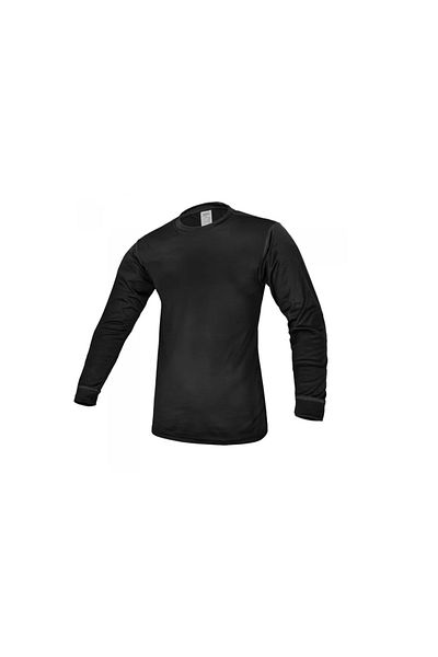 art.mas Thermal Body Shirt, Elastic, Black, Size XL
