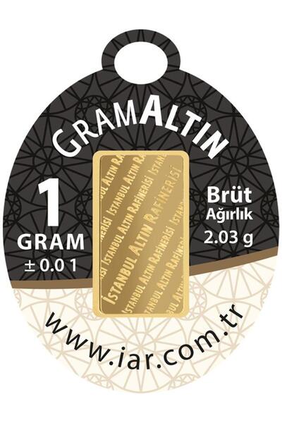 Osmanlı Sarraf 24 Ayar 1 Gram Külçe Altın