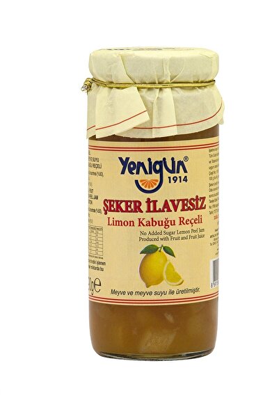 Yenigün YENIGUN SEKERSIZ LIMON RECELI 290GR