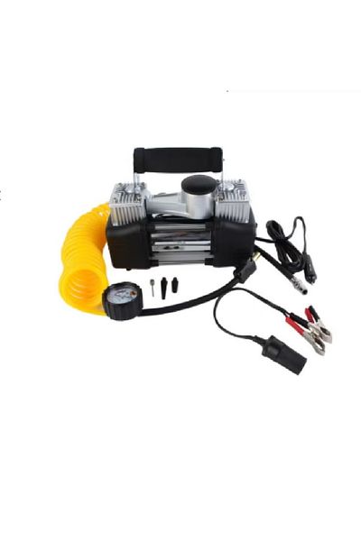 Denx Safari 2-Piston Car Air Compressor and Tire Inflator