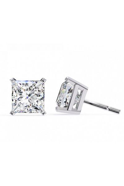 Moissanite Cercei solitaire Princess