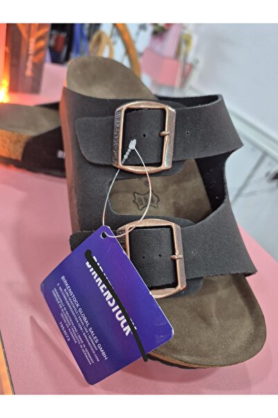 nutika Brkstk Double Belt Buckle Detail Slippers