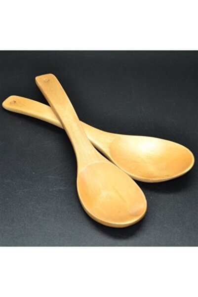 Kiesa Wooden Tablespoon, Wooden Rice Spoon Natural Wooden Spoon