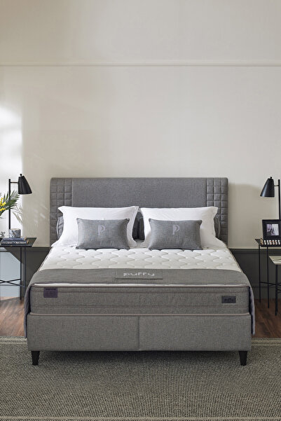 Puffy Hydro Cotton & Revien Yatak, Baza, Başlık 3'lü Set