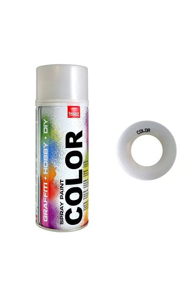 beorol Acrylic Spray Paint Glossy White 400 ml