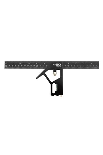 NEO Multifunctional Carpenter Square, Aluminum, 30 cm,