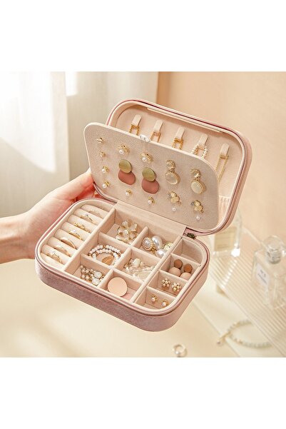 Arzu Güzel Cosmetics Cutie organizatoare de bijuterii cu mai multe compartime...