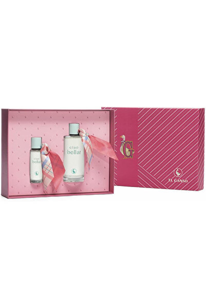 El Ganso مجموعة "تشاو بيلا!" للنساء (أو دو تواليت ١٢٥ مل) مع عطر أو دو تواليت...