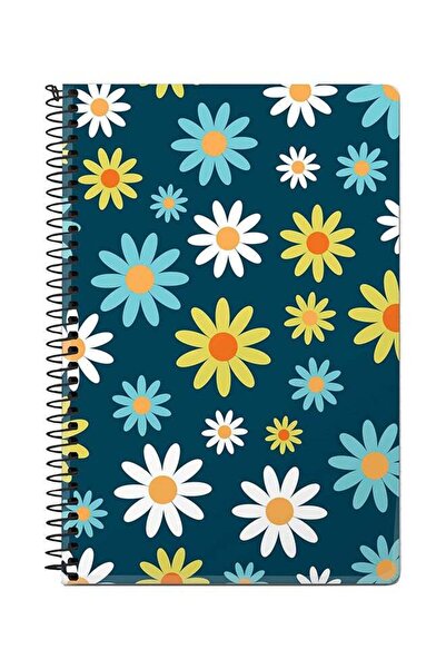 Stylizedd دفتر ملاحظات حلزوني متعدد الألوان من Pick A Daisy A5