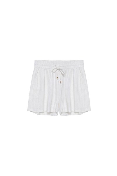 OllaCollection شورت قصير مطاطي طبيعي