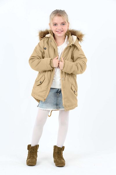 Asortix Girls/Boys Unisex Waterproof Canvas Fabric Durable Long Lasting Coat