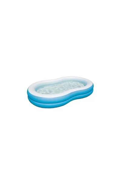 Strend Pro Inflatable Pool, 262 x 157 x 46 cm, Bestway Big Lagoon Family