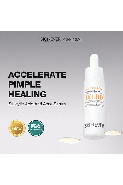 SKINEVER Salicylic Acid Anti-Acne Repairing Serum – Blemish Control & Pore Care