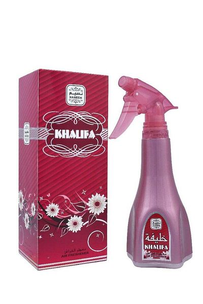 Naseem Khalifa Air Freshener with composition of Rose Fruity Vanilla | Room Spray | Odor Eliminator