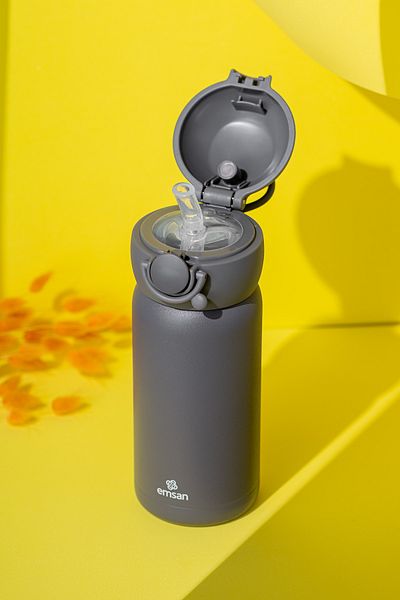 Emsan Terry Thermos Gray 350 ml