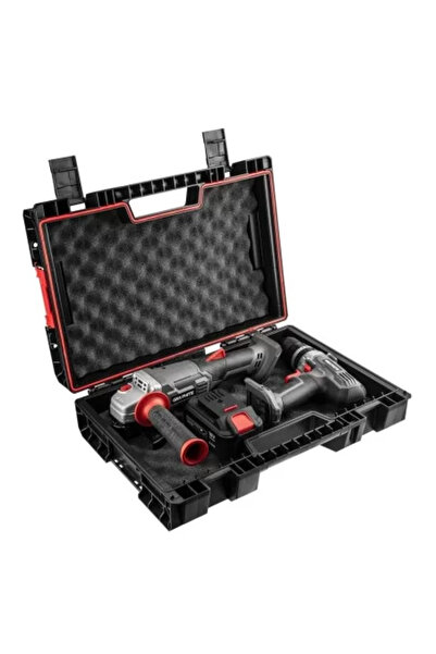 JollyMag Tool Organizer Box, Plastic, 44.8 x 32.2 x 12.6 cm, Graphite Energy