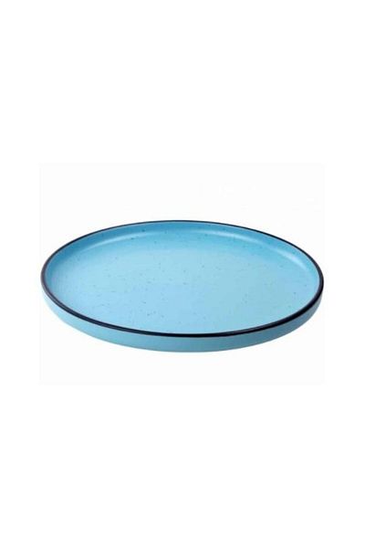 Heinner Set farfurii desert ELECTRA HR-WDF-A 206, Ceramica, 20 cm, 6 piese (Blue/Black)