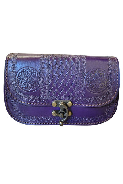 MelAlp Women's Genuine Leather Shoulder Bag Handcrafted Hanmade 15cm X 20cm