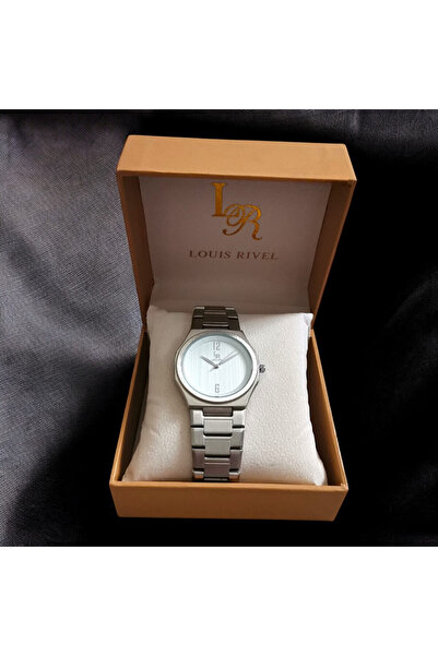 LOUIS RIVEL ساعة رجال عصرية أنيقة ستانلس استيل