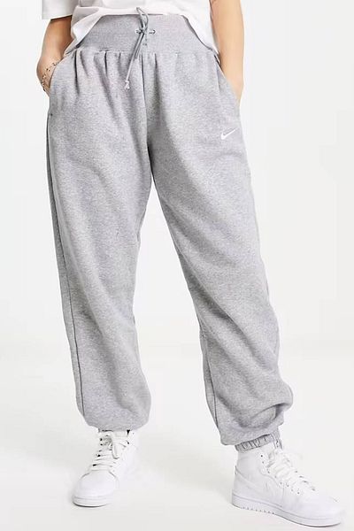 Nike Sportswear Phoenix Fleece High Rise Oversized Şardonlu Large Size High Waist Women's Sweatpants