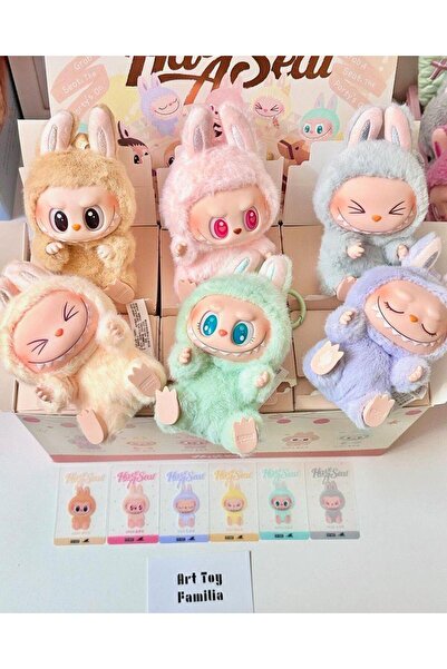 DMR Accessoire 1 adet labubu have a seat serisi oturan labubu rasgele renk ku...