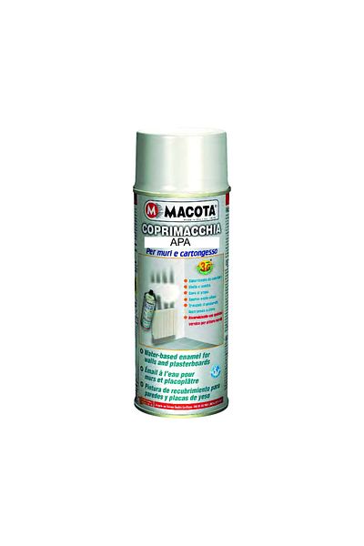 OEM Vopsea Spray Ascundere Pete Alb Macota (pe baza de apa) 400ml.