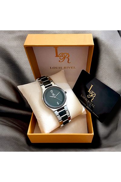 LOUIS RIVEL Stylish modern men's stainless steel watch