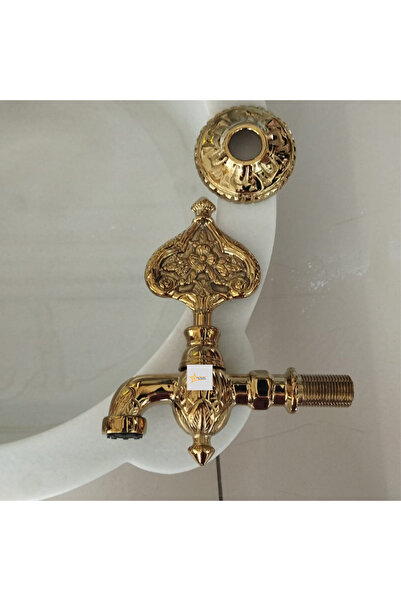 Genel Markalar Gold Renk Şehzade Model Osmanlı Musluğu