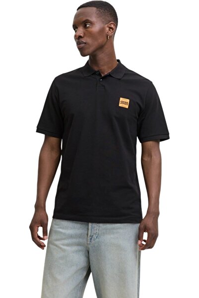 Jack & Jones Tricou JACK & JONES Brandy Polo SS - 12287226-Μαύρο