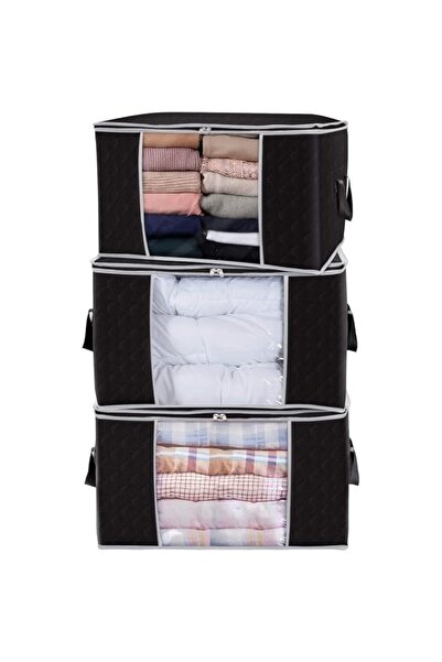 Generic حقيبة تنظيم الملابس ذات السعة الكبيرة من نيوفانتي مع مقبض معزز من الق...