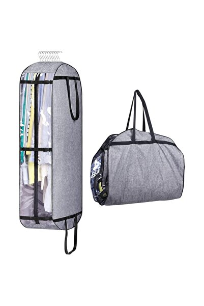 Generic حقائب ملابس MISSLO المعلقة لتخزين الخزانة، حقائب نقل الملابس، غطاء سف...