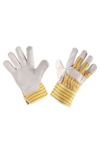 NEO Gloves, bovine leather, grey, XXL size,