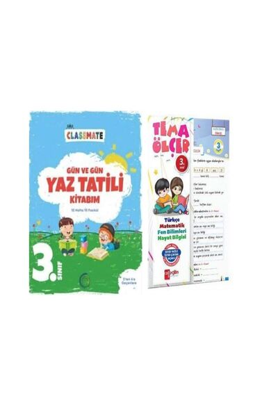 Okyanus Yayınları 3. Sınıf Gün Ve Gün Yaz Tatili Kitabım Ve Yaprak Test Tüm D...