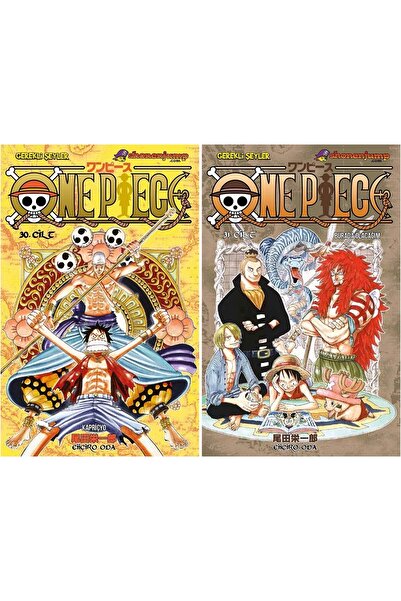 Gerekli Şeyler Yayıncılık One Piece 30-31 manga seti (2 kitap) ayraç hediyeli