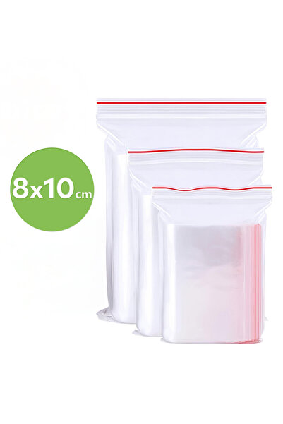 Broken Stone Kilitli Torba Kına Çerez Lokum Poşeti 8x10 100 Adet