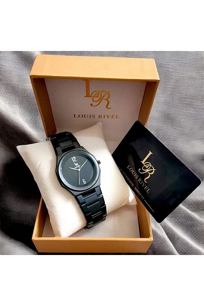 LOUIS RIVEL Stylish modern men's stainless steel watch